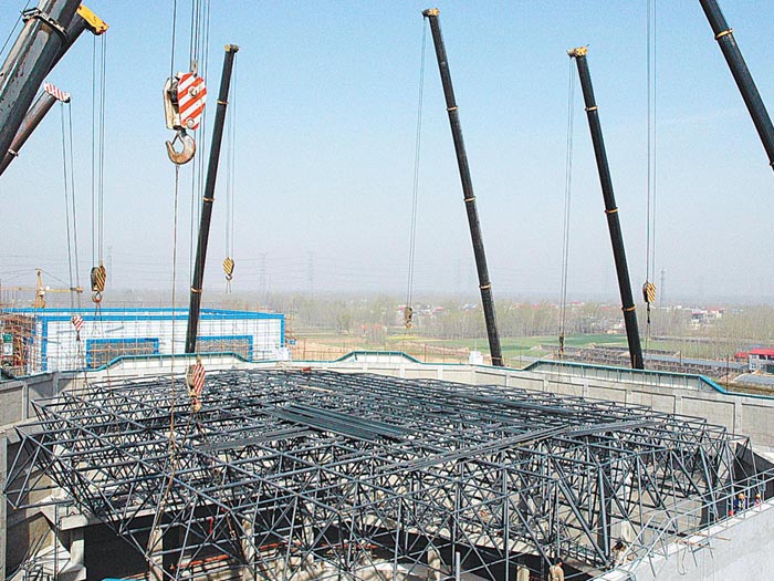 泉州网架高空滑移法